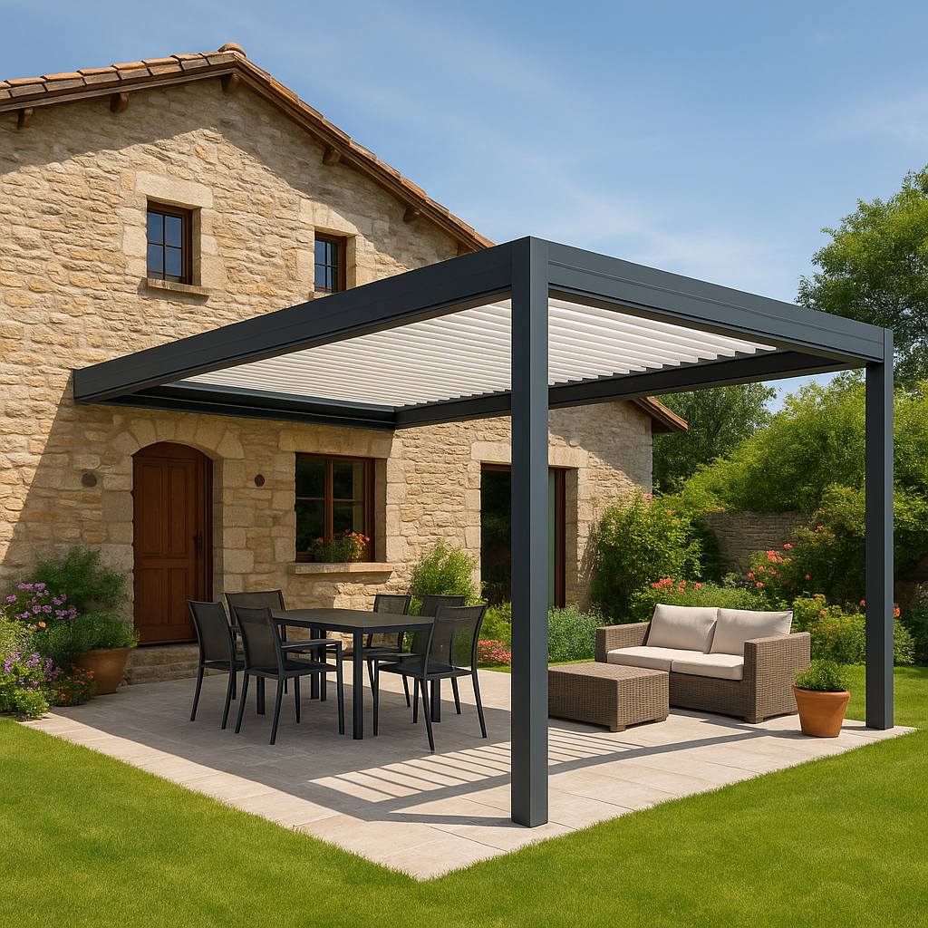 montage pergola