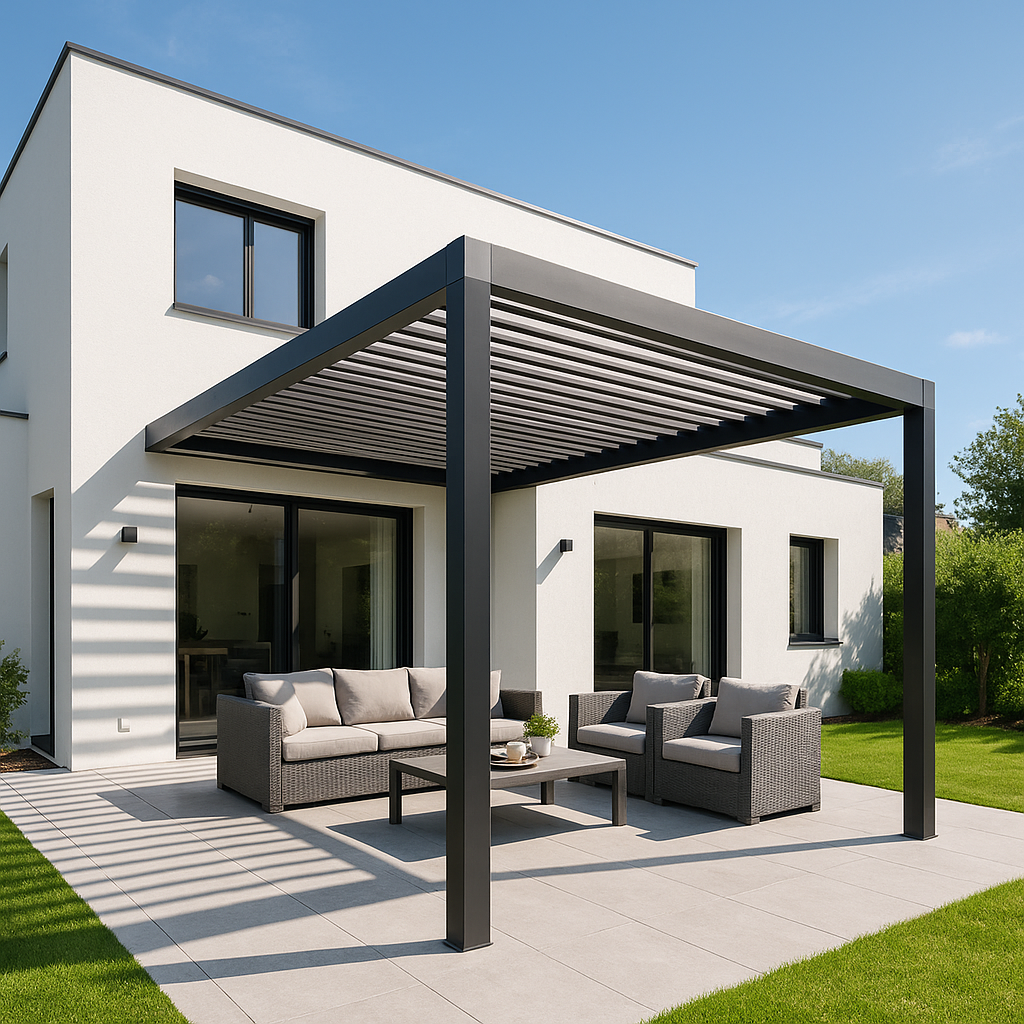 pergola installée