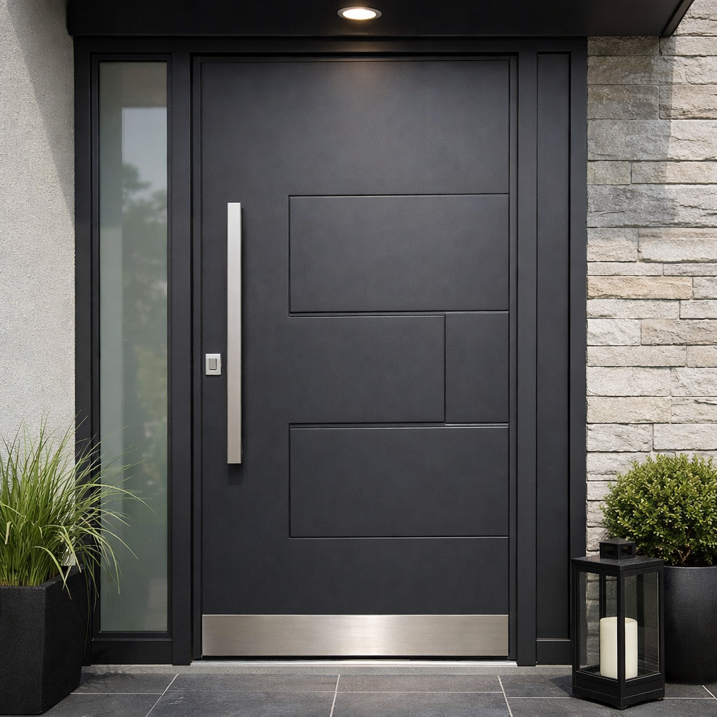 Porte d'Entrée ALU pleine haute sécurité