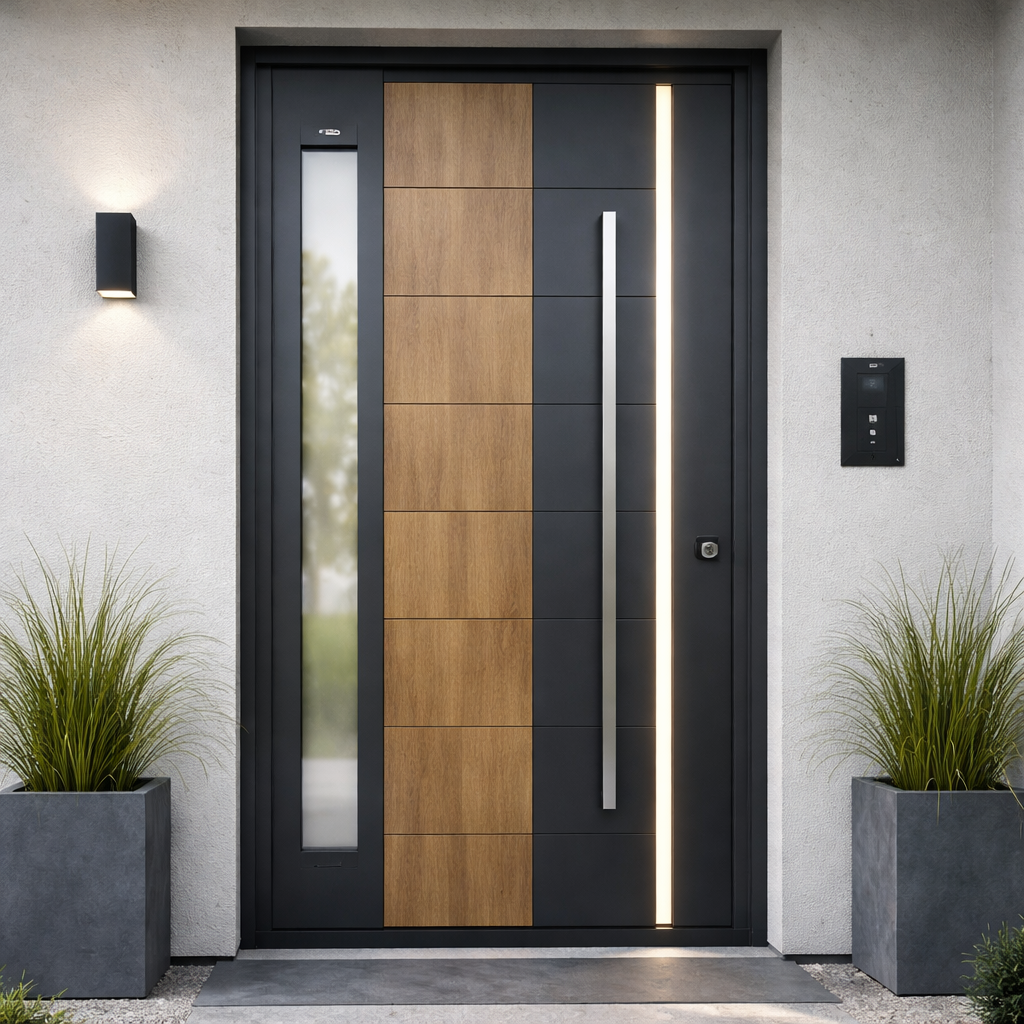 Porte d'entrée hybride