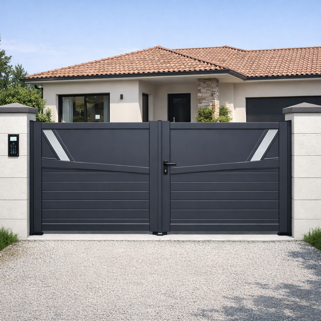 Portail ALU à 2 battants