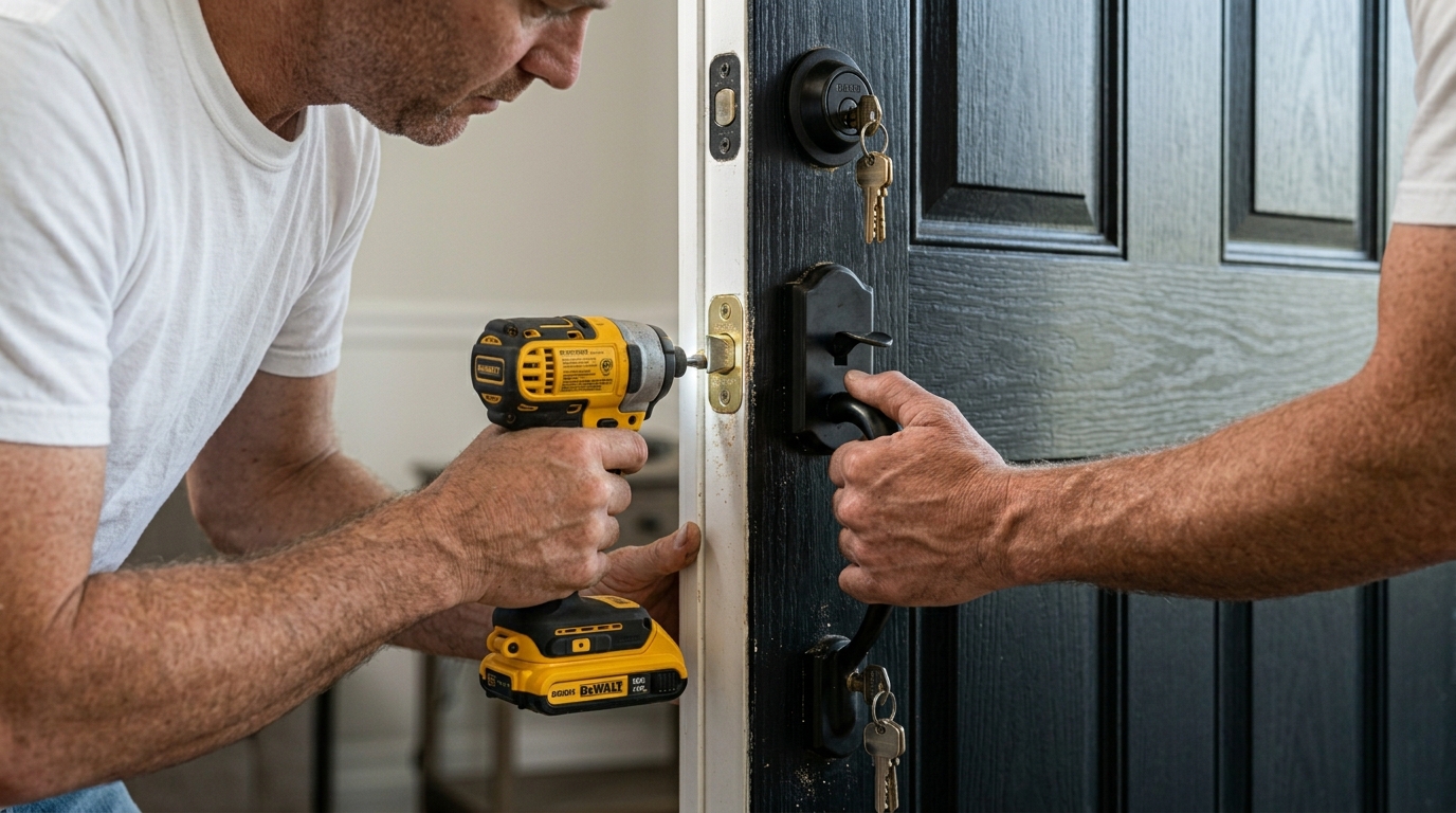 Ouverture de porte fermée