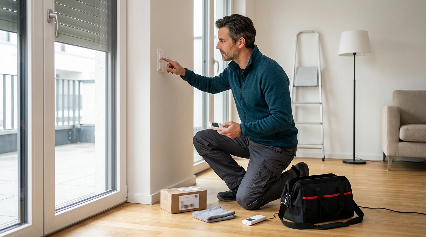 Remplacement moteur volet